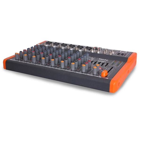 Musikmixartablå IBIZA MX801 - 8 kanaler - Kompakt - Phantommatning - USB-läsare - 1 års garanti