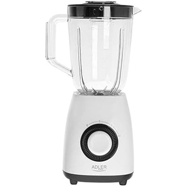 Mixer av hög prestanda - ADLER - 1000W - Beholder 1,5L - Rostfria blad - 2 hastigheter + puls
