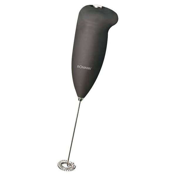 Milkshake maker - Bomann MS 344 CB - Svart - Batteridriven - Rostfri stålvisp