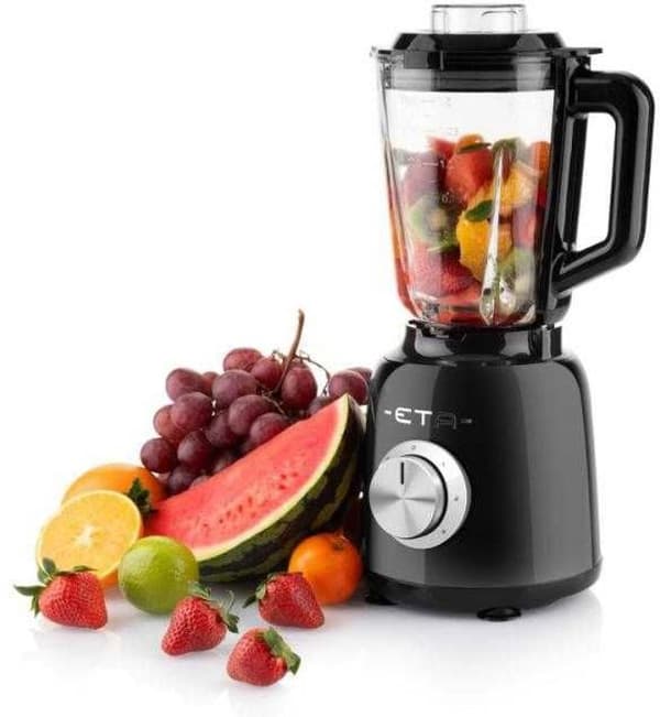 Blender Eta Blender | 901190030 STORIO | Bordsskiva | 1200W | Krukmaterial Glas | Pottkapacitet 1,5 L | Svart