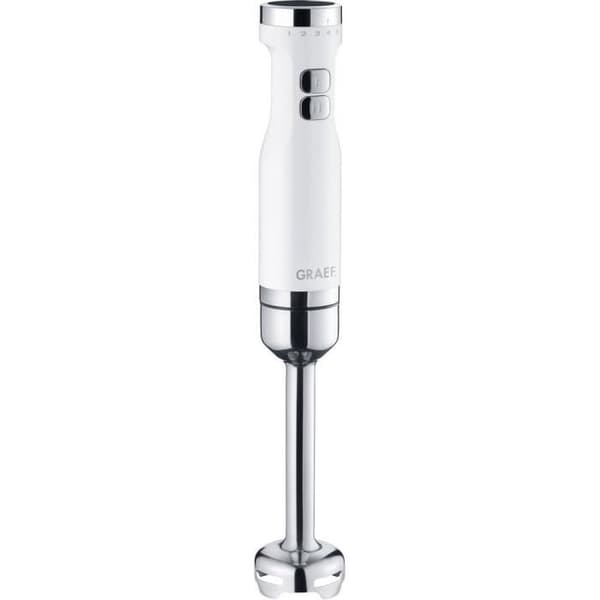 Graef HB501EU 800 W stavmixer med visp och turbofunktion - Vit