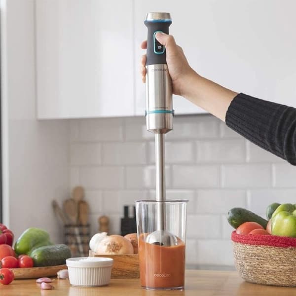 Stavmixer - Cecotec - Power TitanBlack 1200 XL - 1200 W - Titansvart - Anti-stänk