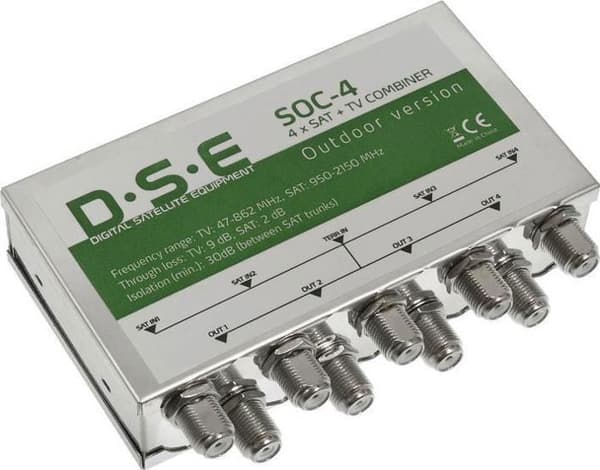 Mixeur elektrisk Noname - URZ0615 - Kombinator RTV/SAT x4 DIGISAT 104 extern.