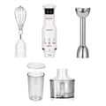 Miniatyrbild 6 av 6: Set Handblender, Multifunktionell Hackare, Visp, Justerbar Hastighet, BPA-fri MPM MBL-28 500W Vit 000323