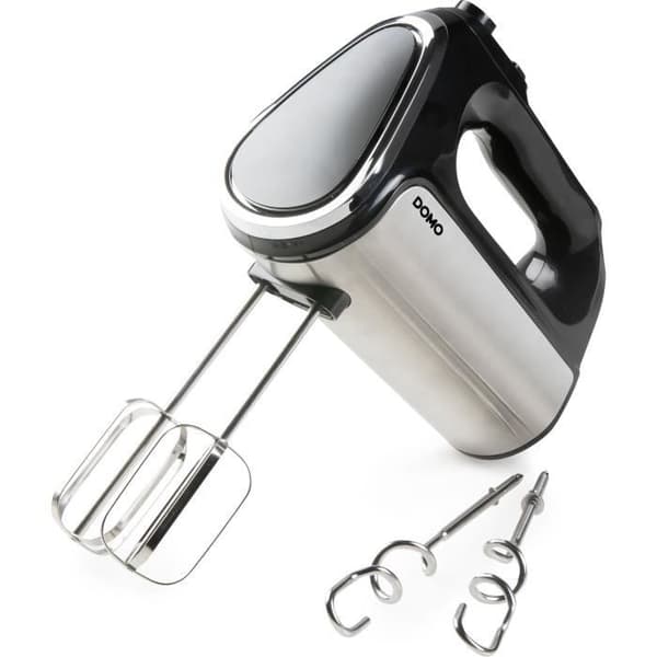 Elvisp - DOMO - DO9258M - 800 W - 5 hastigheter + Turbo - Svart / Stål