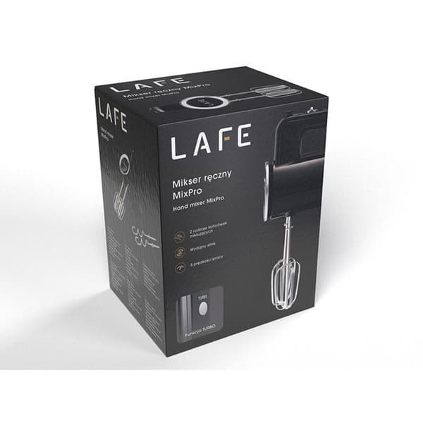 Handmixare - Lafe - MixPro - 5 hastigheter - Turbo-funktion - 300W