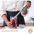 Miniatyrbild 4 av 4: MasterChef Stavmixer, Soppa Blender, Elektrisk Potatismosare 3 i 1 med Visp och Mjölkskummare, 2 Hastigheter, Klinger i Rostfritt Stål