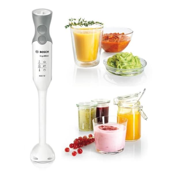 BOSCH ErgoMixx MSM66020 stavmixer - 600 W - Vit