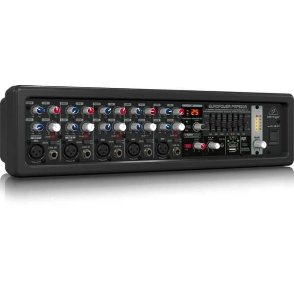 Behringer PMP550M, 5 kanaler, 20 - 20000 Hz, 2000 Ohm, 450 mm, 185 mm, 117 mm