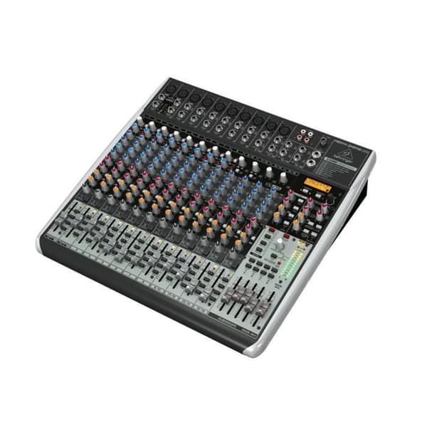 Mixer - BEHRINGER - Xenyx QX2442USB - USB-gränssnitt - 10 mikrofonkanaler - 16 6,3 mm jack-ingångar
