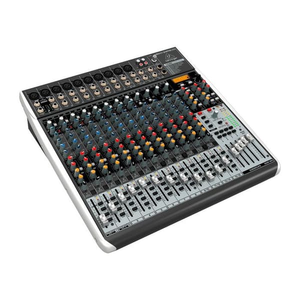 Mixer - BEHRINGER - Xenyx QX2442USB - USB-gränssnitt - 10 mikrofonkanaler - 16 6,3 mm jack-ingångar