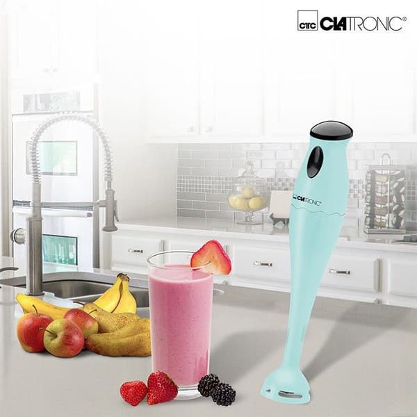 Stavmixer - Clatronic - SM 3577 - Rostfritt stål - 180 watt - Blå