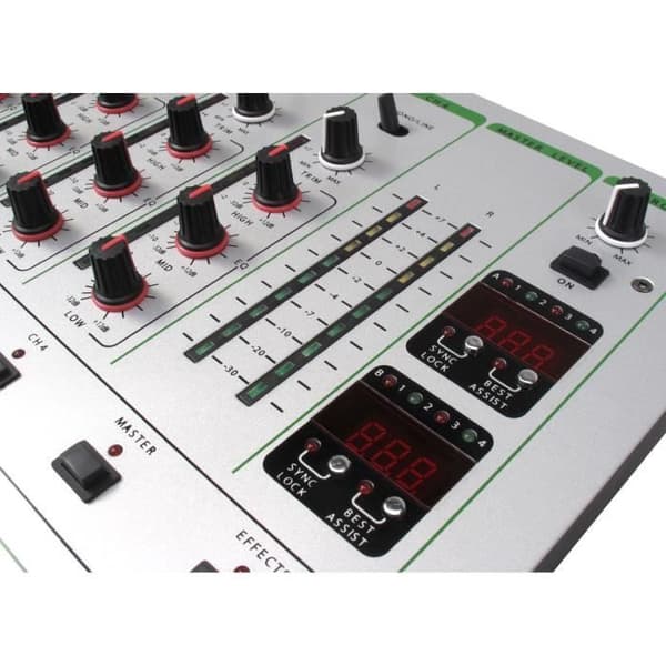 Pronomic DJM500 5-kanals DJ-mixerkonsol