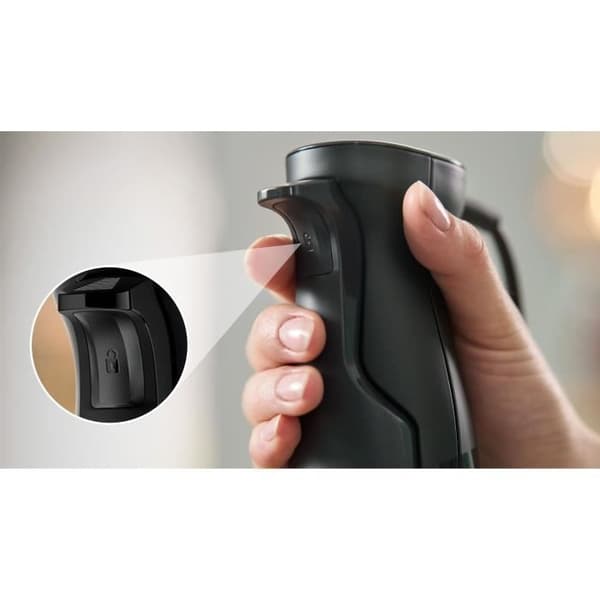 Stavmixer - BOSCH - MSM4B621 - 1000 W - 4 vassa blad - Mixerskål - Minihackare - Visp - Keramiskt redskap