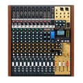 Miniatyrbild 2 av 2: TASCAM 14-kanals analog mixerkonsol och 16-kanals inbyggd inspelare