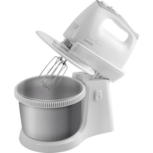 Handvisp med roterande skål - SENCOR - SHM6206SS - 500W - Silver