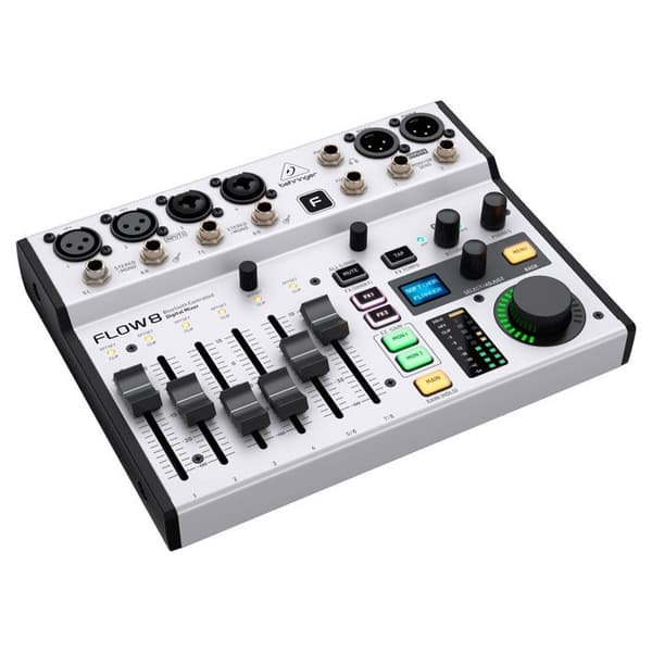 Behringer FLOW 8 8-kanals digital mixer med ljudkontroll