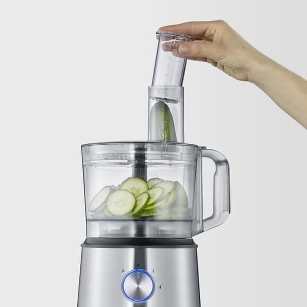 SEVERIN KM3892 Multifunktionsrobot - 1200 W - Rostfritt stål och svart - 1,5 L mixer - 2 hastigheter + puls