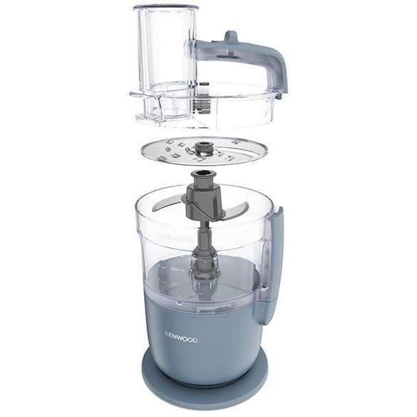 KENWOOD FDP22.000GY multifunktionell robot - 1 hastighet + puls - 650W - 1.3L skål + tillbehör