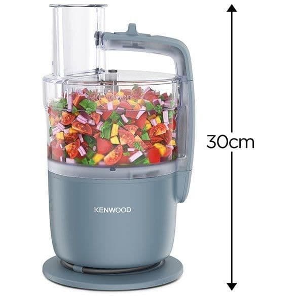 KENWOOD FDP22.000GY multifunktionell robot - 1 hastighet + puls - 650W - 1.3L skål + tillbehör