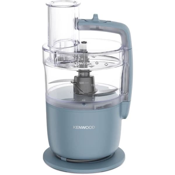 KENWOOD FDP22.000GY multifunktionell robot - 1 hastighet + puls - 650W - 1.3L skål + tillbehör