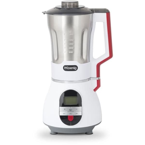 Varmeblender - H.Koenig - MXC36 - 900 W - 1,4 L - Rustfrit stål - 3 hastigheder + puls