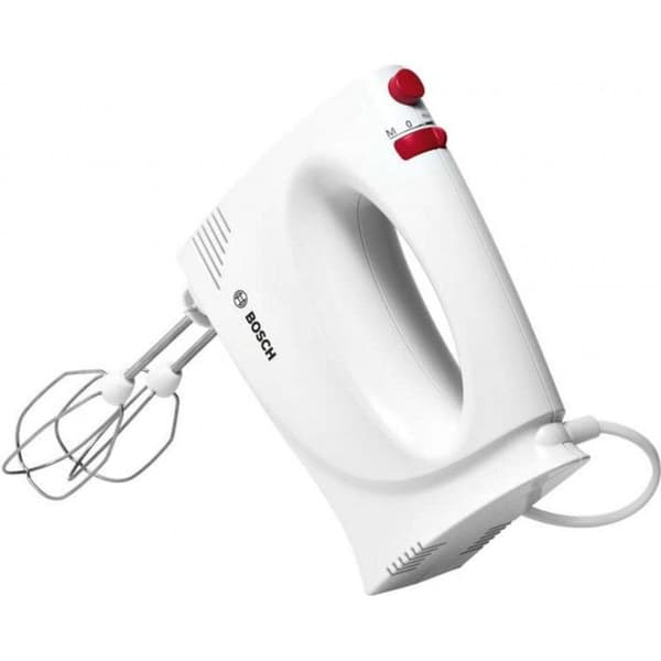 Vatkain - BOSCH - MFQP1000 - 300 W - 2 nopeutta + turbo - 2 ruostumattomasta teräksestä valmistettua vispilää