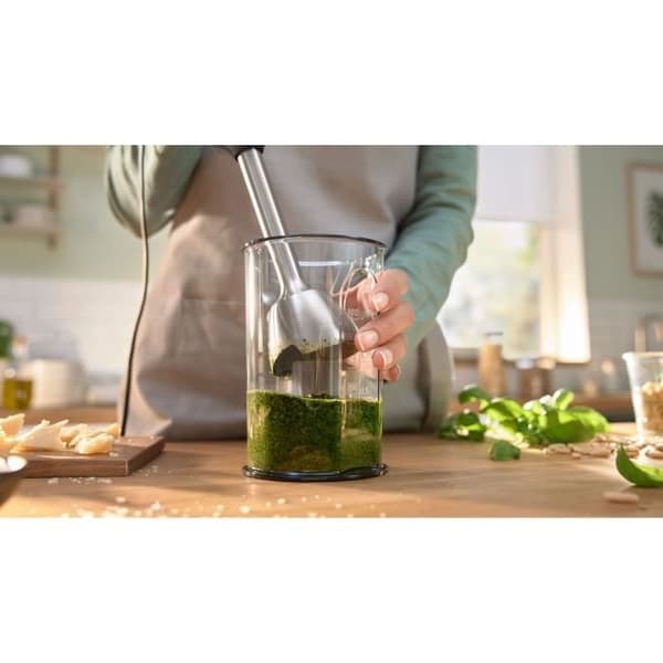 Stavmixer - BOSCH - MSM4W220 ErgoMaster - 600W motor - 4 QuattroBlade-blad - Hastighetsreglage + turbo
