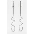 Miniatyrbild 5 av 5: KENWOOD HMP30.A0SI Handmixer 450W 5 hastigheter + Turbo - visp - knådare - silverfärgad plastkropp