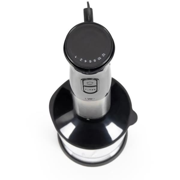 Stavblendersæt - LIVOO - DOP246 - 800 W - 12 hastigheder - Sort