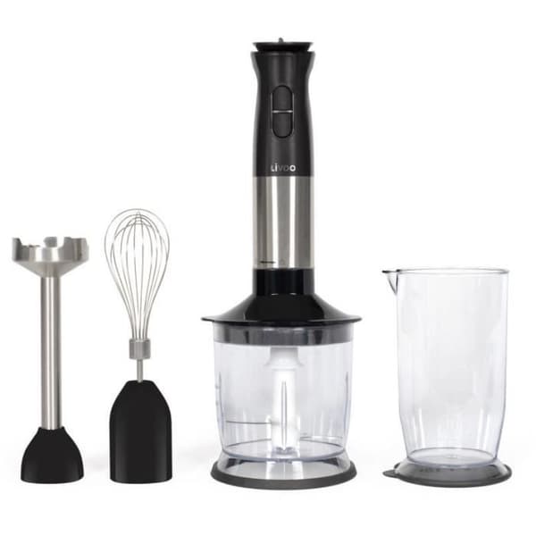 Stavmixerset - LIVOO - DOP246 - 800 W - 12 hastigheter - Svart