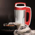 Miniatyrbillede 5 af 5: Varmeblender - H.Koenig - MXC18 - 850 W - 1,1 L - Rustfrit stål - 2 tilberedningsprogrammer - rød