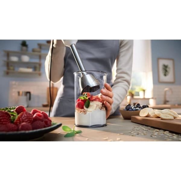 Stavmixer - BOSCH - MSM4W410 ErgoMaster - 800W motor - 4 QuattroBlade-blad - Hastighetsreglage + turbo