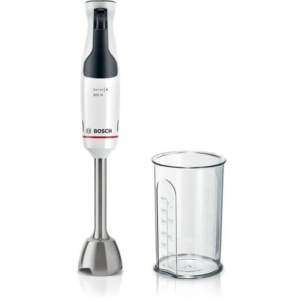 Stavmixer - BOSCH - MSM4W410 ErgoMaster - 800W motor - 4 QuattroBlade-blad - Hastighetsreglage + turbo