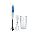 Miniatyrbillede 1 af 5: BRAUN Mixer - MQ3005WH Cremefarvet - 750 W - Hvid - Blå