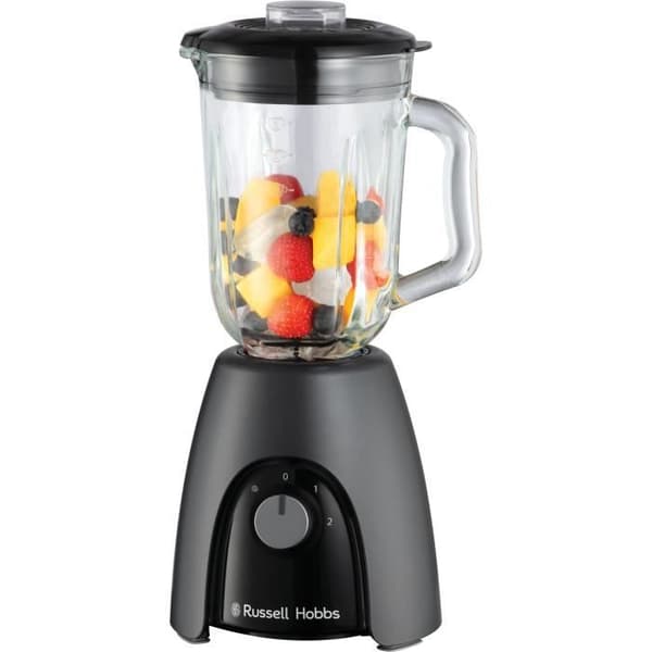Mixer - RUSSEL HOBBS - Desire Matte Charcoal - 650 W - 2 hastigheter + Puls - Svart