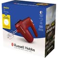 Pikkukuva 5 / 5: Käsivatkain - RUSSEL HOBBS - Desire Red - 185 W - 5 nopeutta - Punainen