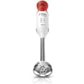 Miniatyrbillede 3 af 5: BOSCH stavblender - 450 Watt - stavblender i rustfrit stål - 4 skarpe knive - 2 hastigheder - måleskala 600 ml - hvid/rød