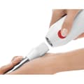 Miniatyrbillede 4 af 5: BOSCH stavblender - 450 Watt - stavblender i rustfrit stål - 4 skarpe knive - 2 hastigheder - måleskala 600 ml - hvid/rød
