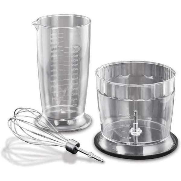 3-i-1 stavmixer/hackare/visp - RUSSEL HOBBS - Desire Matte Charcoal - 500W - 2 hastigheter + puls - svart
