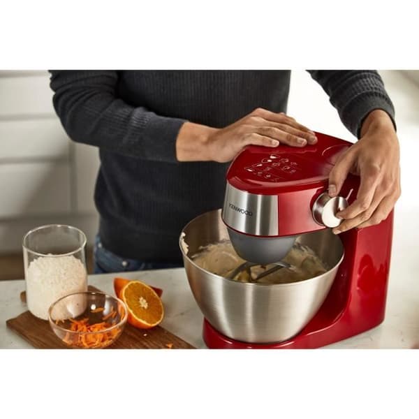Kompakt multifunktionell bakrobot - KENWOOD - KHC290A.E0RD - 1000 W - 4,3 L skål - Röd