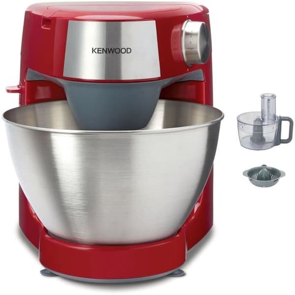 Kompakt multifunktionell bakrobot - KENWOOD - KHC290A.E0RD - 1000 W - 4,3 L skål - Röd