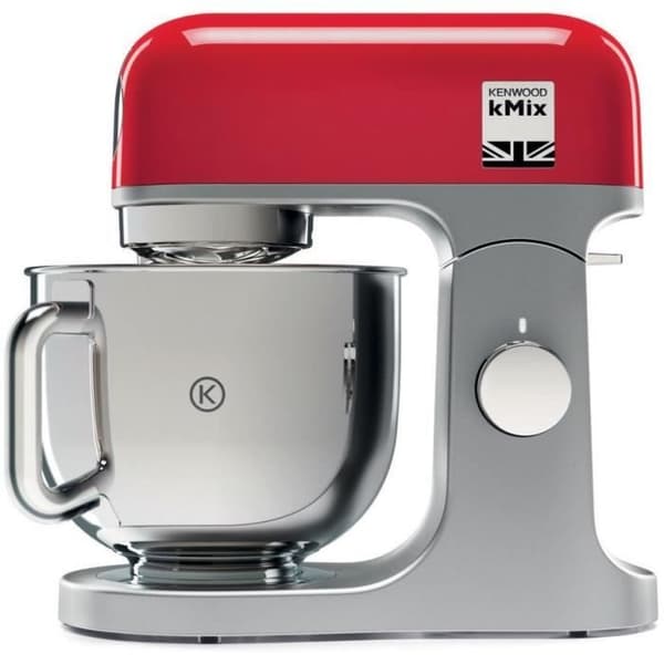 KENWOOD kMix KMX750RD köksmaskin - metallhus - röd - 1000 W - 5 l metallskål