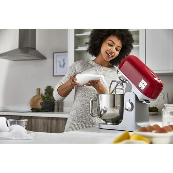 KENWOOD kMix KMX750RD köksmaskin - metallhus - röd - 1000 W - 5 l metallskål