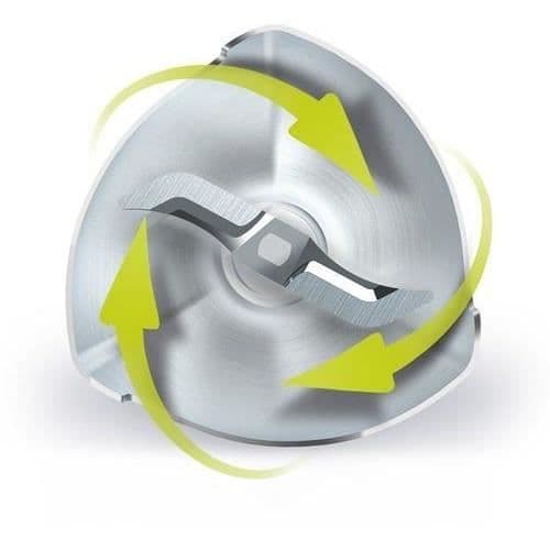 El-mixer - PHILIPS - HR2531/00 PROMIX - 650 W - Hvid med kumme