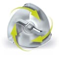 Miniatyrbillede 4 af 6: El-mixer - PHILIPS - HR2531/00 PROMIX - 650 W - Hvid med kumme