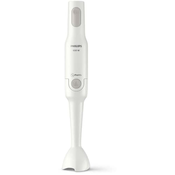 El-mixer - PHILIPS - HR2531/00 PROMIX - 650 W - Hvid med kumme