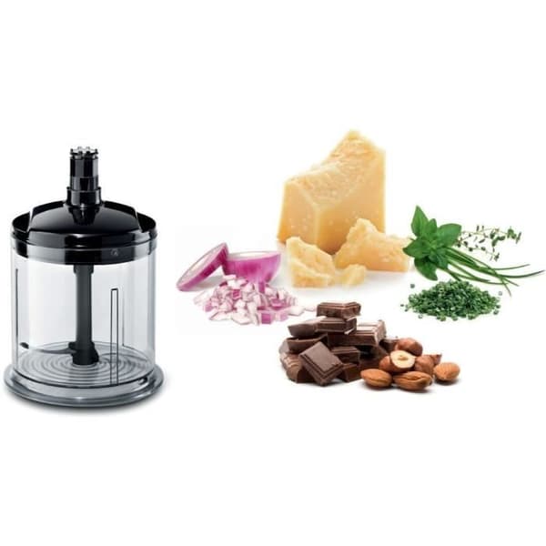 BOSCH MSM67160 ErgoMixx djupmixer med hackare - svart