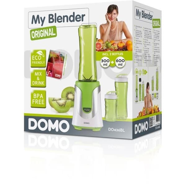 DOMO 2-i-1-mixer DO436BL 300 W Grön
