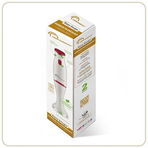 LITTLE BALANCE 8703 Easy Soup stavmixer - soppor, smoothies, såser, kompotter - Stänkskydd